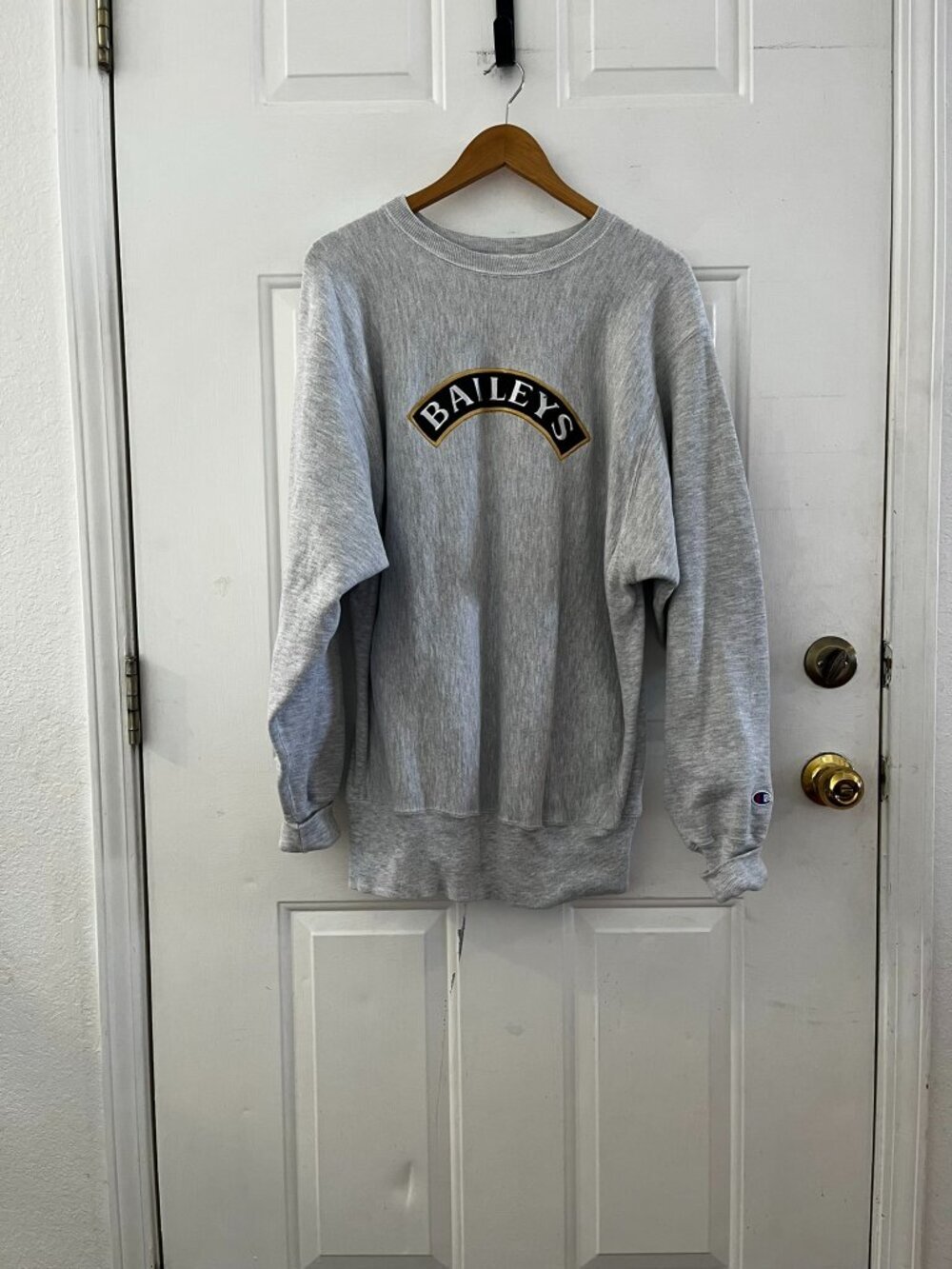 Champion Reverse Weave Unisex Baileys Irish Cream Sweatshirt Sz XL